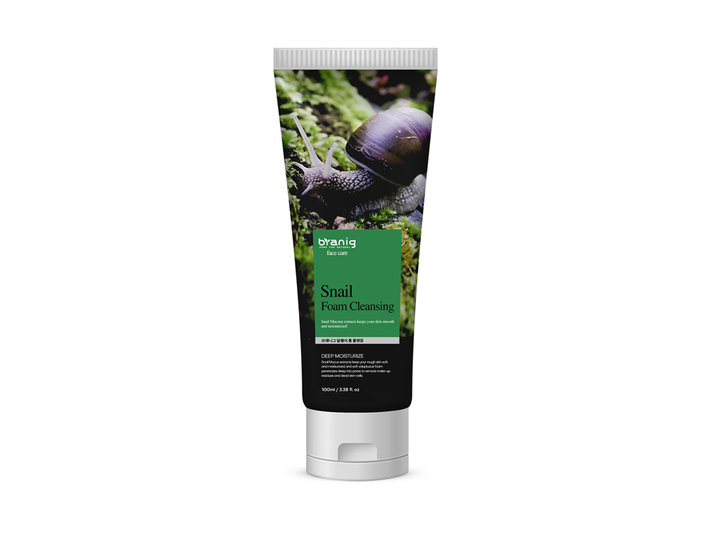 BRANIG Pure Nature Snail Foam Cleansing / Yüz Temizleme Köpüğü