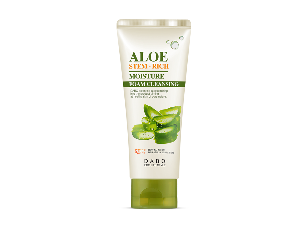 DABO Aloe Stem-Rich Moisture Foam Cleansing Temizleme Köpüğü