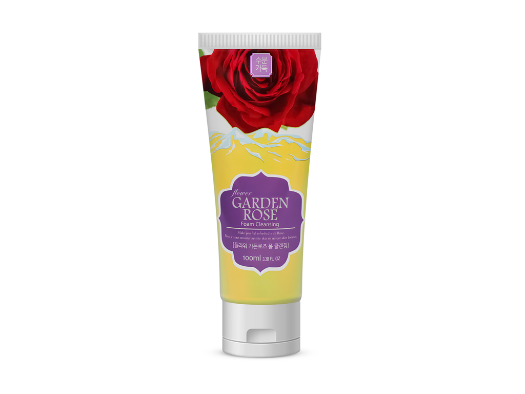 DR. CELLIO Bahçe Gülü Özü Içeren Ton Eşitleyici Flower Garden Rose Cleansing Foam