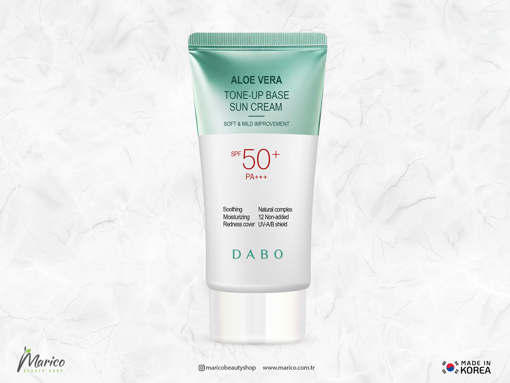 DABO Sakinleştirici Aloe Vera İçerikli Tone-Up Güneş Kremi