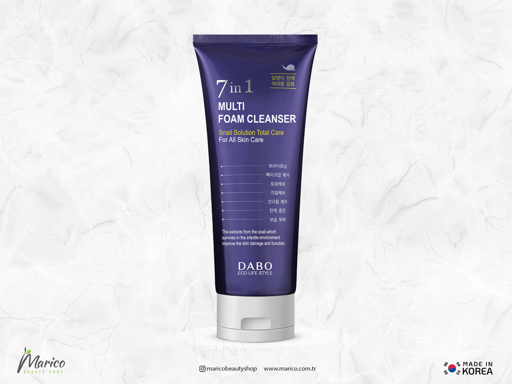 DABO 7 In 1 Multi Foam Cleanser Çoklu Etki Temizleme Köpüğü