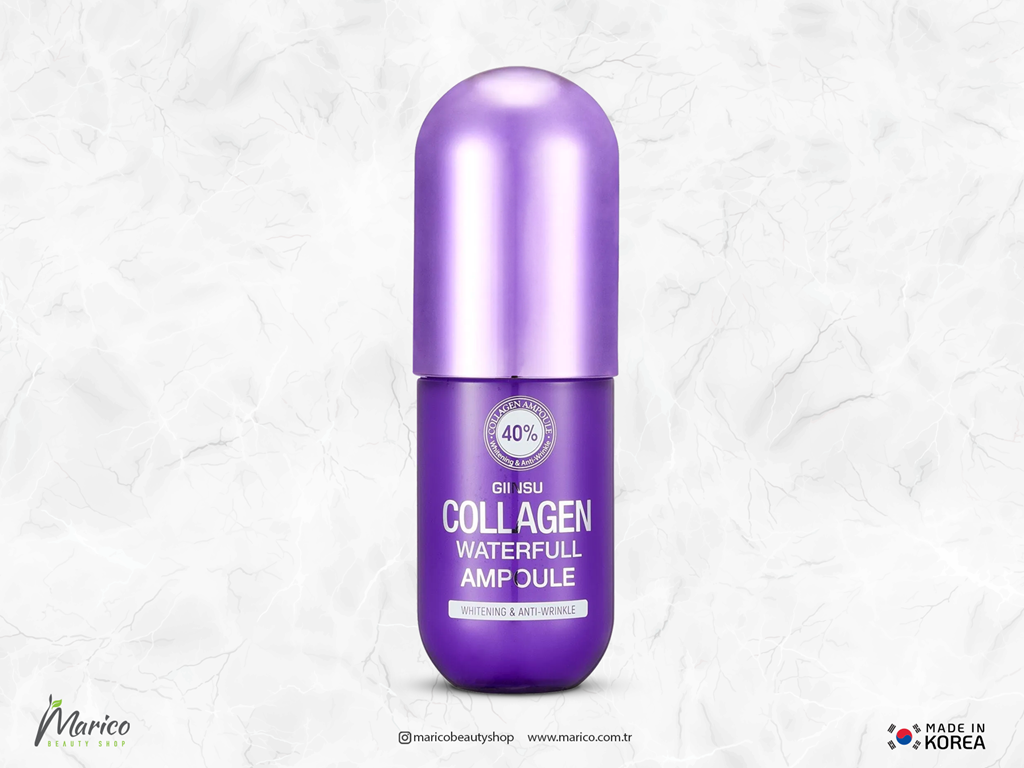 DR CELLIO Giinsu Saf Hidrolize Kolajen Içeren Yaşlanma Karşıtı Collagen Ampoule Cilt Serumu 130ml