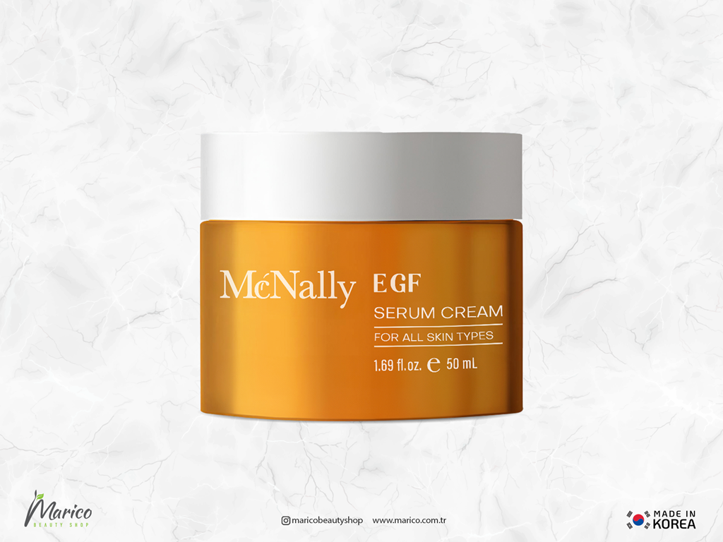 McNally Oligopeptid Epidermal Büyüme Faktörlü %0,001 EGF Serum Krem